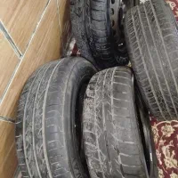 پنج حلقه لاستیک پراید ۹۰درصد|قطعات یدکی و لوازم جانبی|شیراز, سعدیه شمالی|دیوار