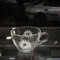 استکان (فنجان خارجی گلدار)|ظروف سرو و پذیرایی|تبریز, |دیوار