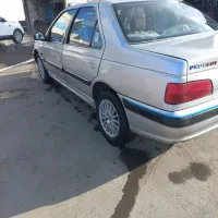 پژو پارس دورنگ با رینگ و لاستیگ خارجی