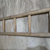 پله چوبی
