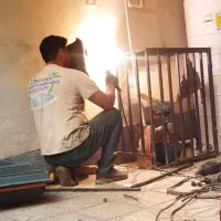 تعمیرات انواع بخاری گازی در منزل جوشکاری.برق