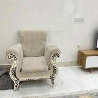 مبل هفت نفره تمیز و سالم|مبلمان خانگی و میز عسلی|کرج, اخترآباد|دیوار