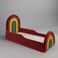تخت عروسکی کودک زیبا، ایمن و خاص