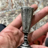 جام پایه دار نقره