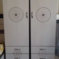 سرویس خواب ام دی اف دونفره شیک در حد نو