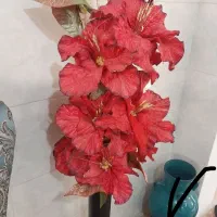 گل و گلدان بزرگ زیبا|گل مصنوعی|کردکوی, |دیوار