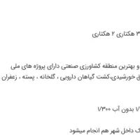 ۱۰ هکتار مناسب گگلخانه، باغ پسته، دامداری، شتر|فروش دفتر صنعتی، کشاورزی، تجاری|جعفرآباد, |دیوار