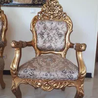 مبل ۹ نفره استیل چوب گردو|مبلمان خانگی و میز عسلی|اصفهان, خانه اصفهان|دیوار