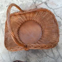 سبد حصیری|صنایع دستی و سایر لوازم تزئینی|قم, سراجه (۱۵ خرداد)|دیوار