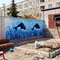 نقاشی دیواری|خدمات پیشه و مهارت|کرج, چهارصد دستگاه|دیوار