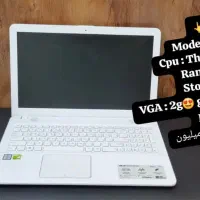 لپتاپ ایسوس سفید i5 نسل ۷ گرافیکدار