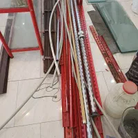 قفسه فلزی|فروشگاه و مغازه|نور, |دیوار