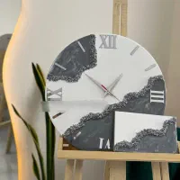 ساعت دیواری رزینی ترند