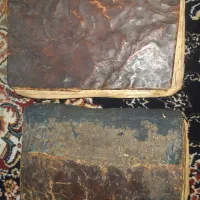 فروش چند عدد کتاب قدیمی خطی وچاپ سنگی|کلکسیون اشیاء عتیقه|کبودرآهنگ, |دیوار