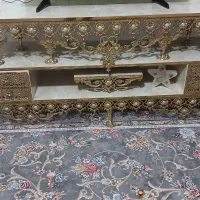 میز تلویزیون برنز پر کار