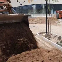 زیر سازی اسفالت محوطه سازی|خدمات پیشه و مهارت|قم, نیروگاه|دیوار