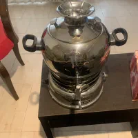 کتری سماور گازی سه کاره پلان شش لیتری خیلی سالم