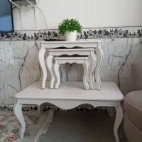 مبل 7نفره نو به همراه عسلی