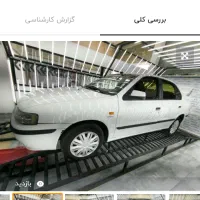 خودرو سمند سواری سفید|خودرو سواری و وانت|بندر امام خمینی, |دیوار