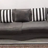 مبل راحتی نیم ست ۵ نفره کاناپه ۳ نفره و ۲ صندلی تک|مبلمان خانگی و میز عسلی|تهران, کاج|دیوار