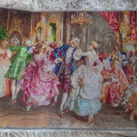 تابلو فرش رقص اشرافی