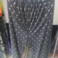 شلوار نخی و گیاهی و مخمل