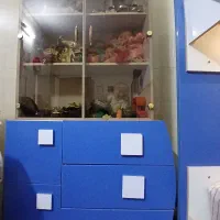 تخت دو طبقه با بهترین چوبmdf|تخت و سرویس خواب|یزد, |دیوار