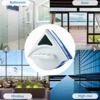 شیشه پاک کن مغناطیسی دو طرفه|لوازم نظافت|تبریز, |دیوار