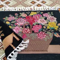 تابلو فرش دستبافت تبریز ۵۰رج|تابلو فرش|رباط‌کریم, الارد|دیوار