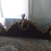 پرده حریر به همراه راف،کتیبه و میله پرده|پرده، رانر، رومیزی|زرند, |دیوار