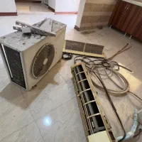 اسپلیت ۲۴۰۰۰ فقط سرویس میخاد جنس خوب|کولر گازی و فنکوئل|نور, |دیوار