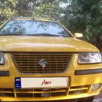 تاکسی سمند مدل ۱۴۰۰کم کار و تمیز