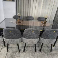 میز ناهارخوری|میز و صندلی غذاخوری|قم, کاسه گران|دیوار