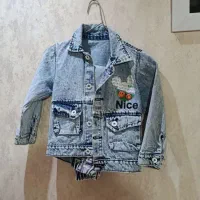 کت شلوار لی و کفش پسرانه