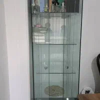 فروش ویترین، میزکار، آباژور و کتابخانه تمیز