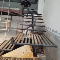 ساخت پله ،الاچیق ،دوازه حیاط ،سر در حیاط، فلاشینگ