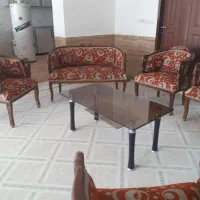 مبل 8 نفره چوب جنگلی مجلسی کاملا سالم
