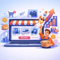 طراحی لوگو/طراحی سایت شرکتی و فروشگاهی/تولید محتوا