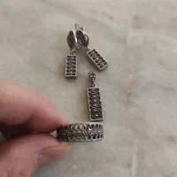 نیم ست نقره