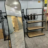 رگال و دکور و آینه ویترین مغازه پوشاک(شخصی)درحد نو|فروشگاه و مغازه|تهران, اباذر|دیوار