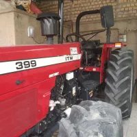 کار با تراکتور ۳۹۹ جفت