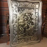 سینی ورشو|کلکسیون اشیاء عتیقه|بروجرد, |دیوار