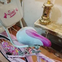 دوچرخه سایز ۲۰دخترانه درحد نونونو بسیار خوشرنگ|دوچرخه، اسکیت، اسکوتر|رباط‌کریم, منجیل آباد|دیوار