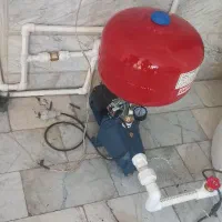 نصب پمپ لوله کشی سردو گر و فاضلاب پیروزی شهدا نبرد