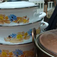 هواپز.قابلمه لعابی .قابلمه مسی.قابلمه روحی