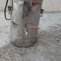 یک عدد سماور برقی ۱۰ لیتری تمام استیل