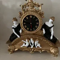 ست شمعدان و ساعت