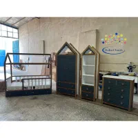 سیسمونی نی نی گل|تخت و سرویس خواب|اسلام‌شهر, شهرک قائمیه|دیوار