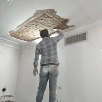 گچ کاری و لکه گیری حتی یک وجب