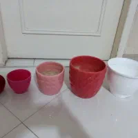 ۲۰ عدد گلدان و ۱ عدد پایه قابلمه